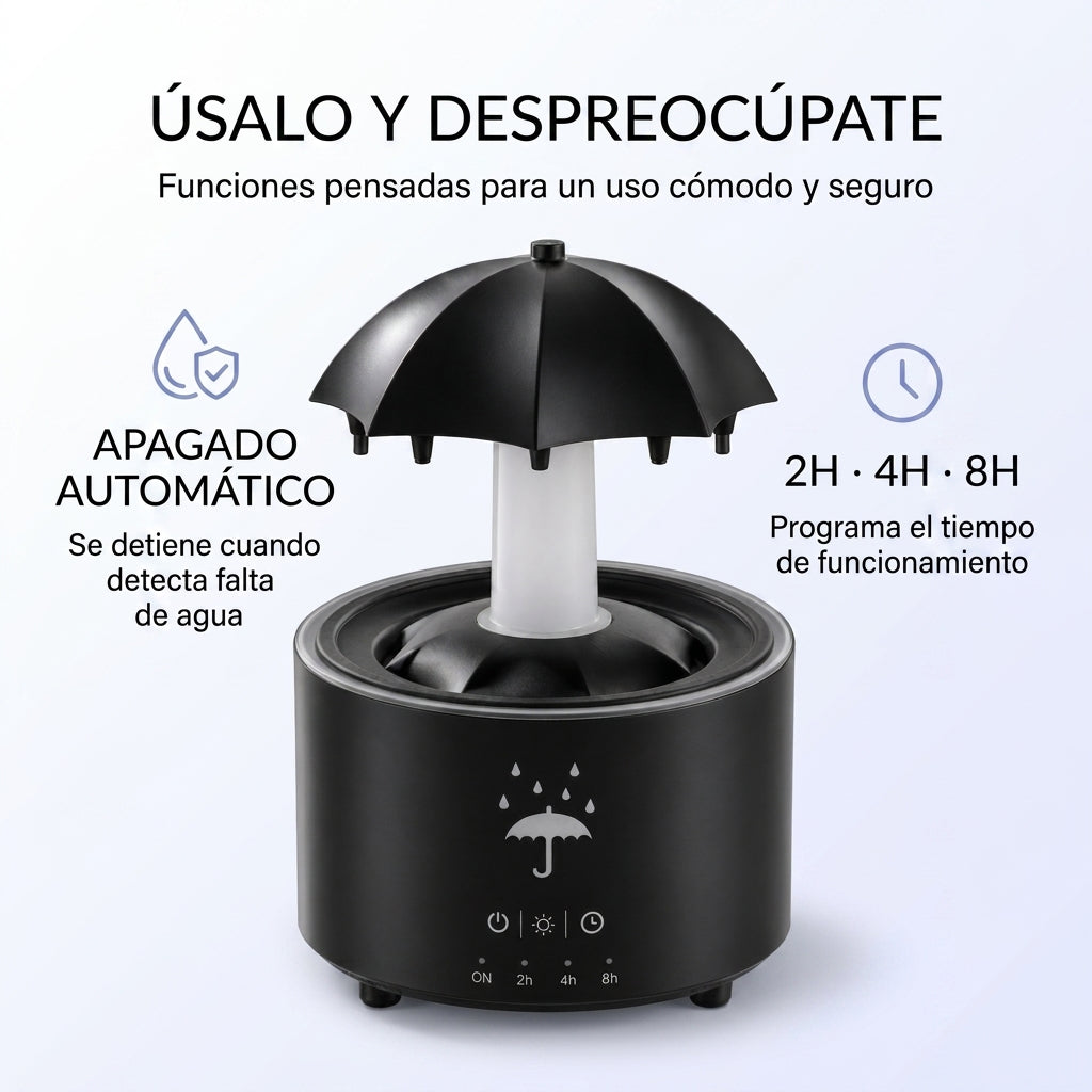 Difusor de Aceites Esenciales Paraguas